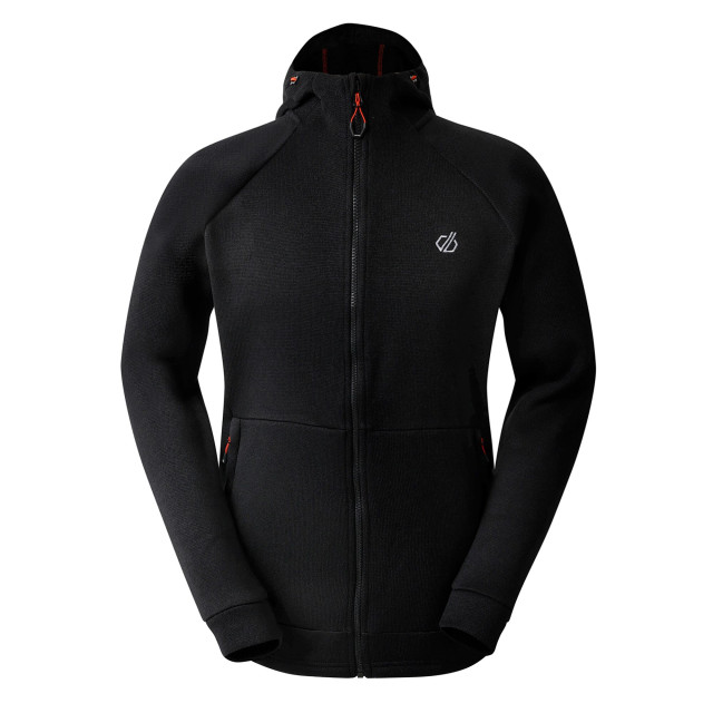 Dare2b Heren shielding fleece hooded jacket UTRG9914_black large Dare2b Heren shielding fleece hooded jacket UTRG9914_black large