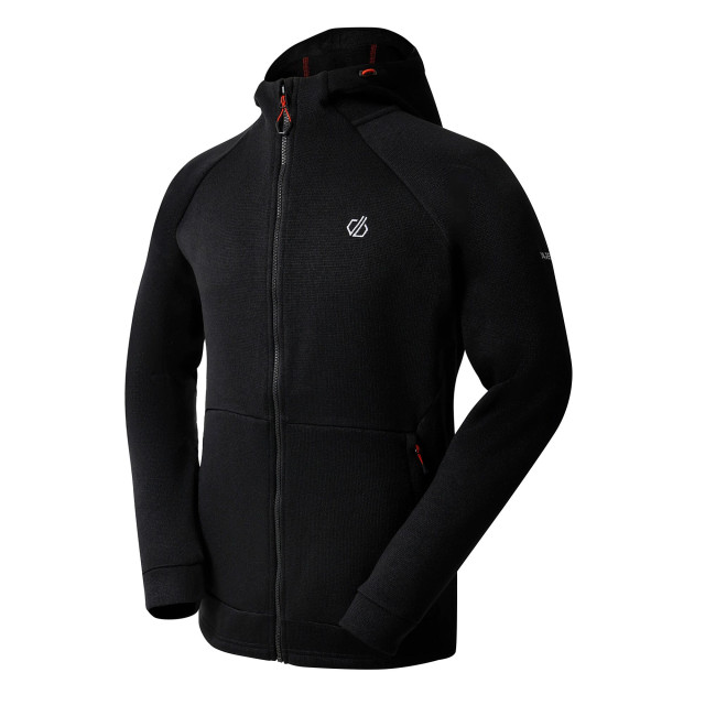 Dare2b Heren shielding fleece hooded jacket UTRG9914_black large Dare2b Heren shielding fleece hooded jacket UTRG9914_black large