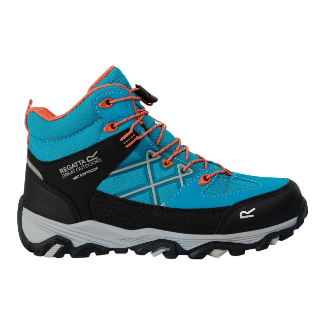 Regatta Kinderen/kinderen samaris iii wandelschoenen UTRG10831_tahitiantealsatsuma large