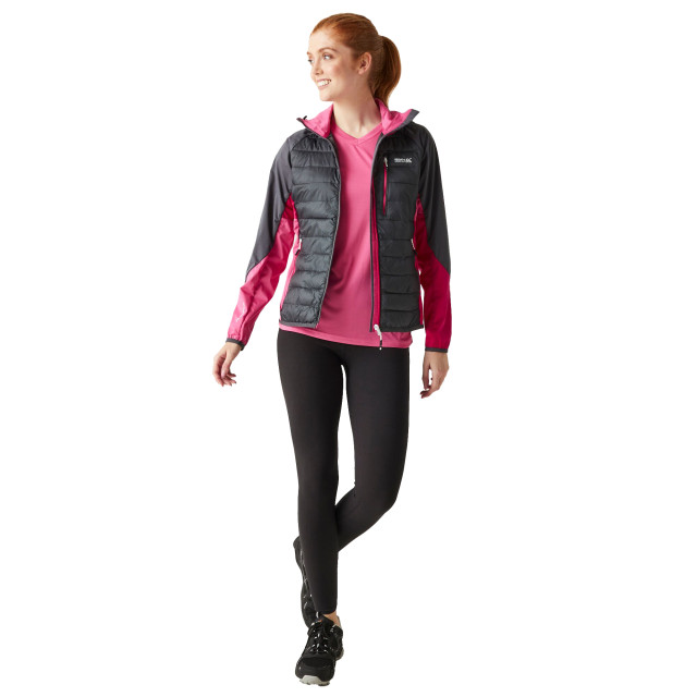 Regatta Dames andreson pro hybride jas UTRG10623_whitesunsetpurple large Regatta Dames andreson pro hybride jas UTRG10623_whitesunsetpurple large