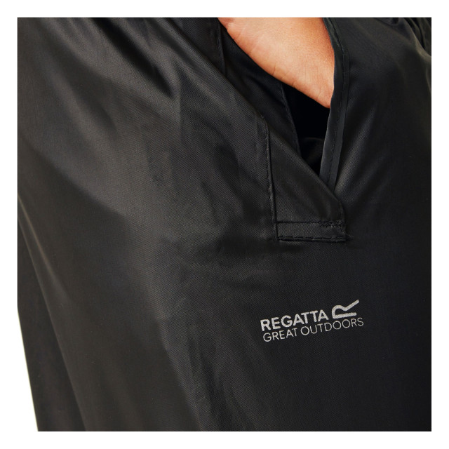 Regatta Stormbreak waterdichte overbroek voor kinderen/kinderen UTRG10242_black large