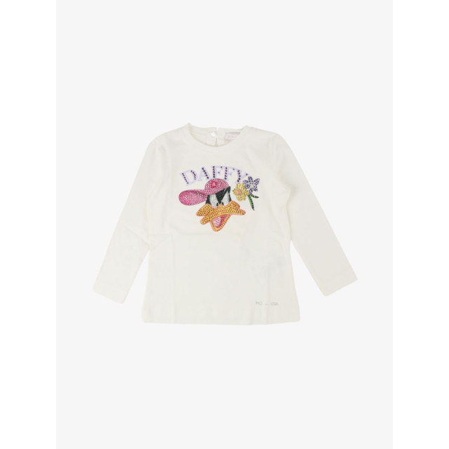 Monnalisa T-shirt daffy jersey coto jersey cotone fermo 19B617-2000-0001 large Monnalisa T-shirt daffy jersey coto jersey cotone fermo 19B617-2000-0001 large