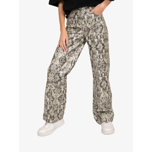 Nik & Nik Meisje lange broek snakeskin pants G-2-983-2405-2515 large