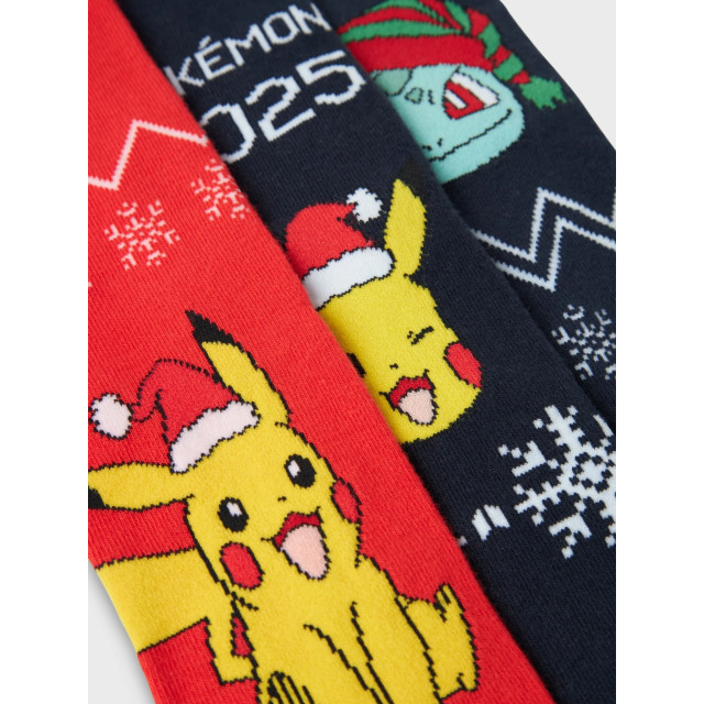 Name It Jongens kerst sokken nkmodis pokemon 3-pack 13237694 large