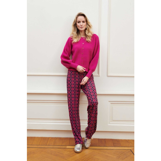 Lofty Manner Cardigan aria fuchsia 4249.56.0018 large