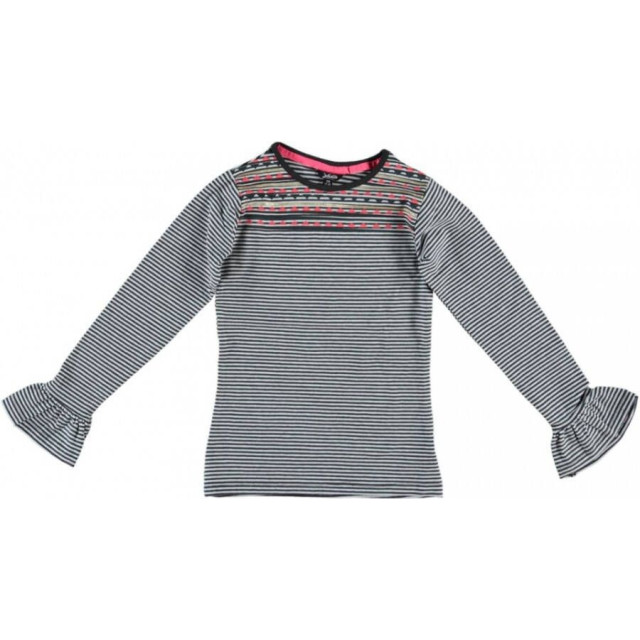 Little Miss Juliette Longsleeve stripe 10-1505 STP large