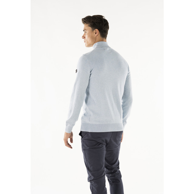 PRESLY & SUN Jordan mock turtle pullover PS-JORDAN-SKY-XL large