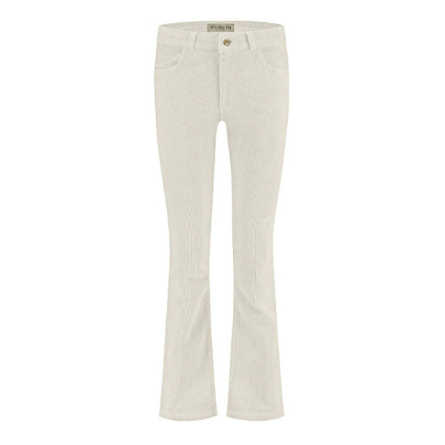 Para Mi Broek jade vintage corduroy - Jade Vintage Corduroy - Offwhite large