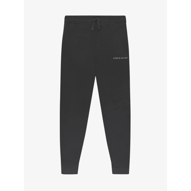 Lyle and Scott Jongens joggingbroek script gunmetal MLB2021V-W635-GUNMETAL large