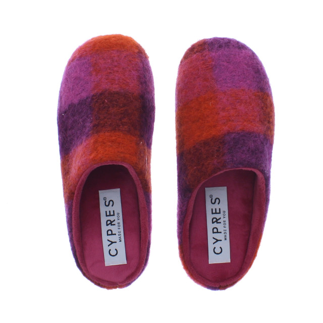 Cypres Verin ruit pantoffel | dames | maat: 109512 large