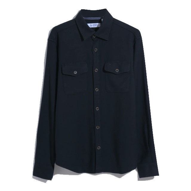 Original Penguin Double pocket overshirt dark sapphire OPWF2414/P010 large Original Penguin Double pocket overshirt dark sapphire OPWF2414/P010 large