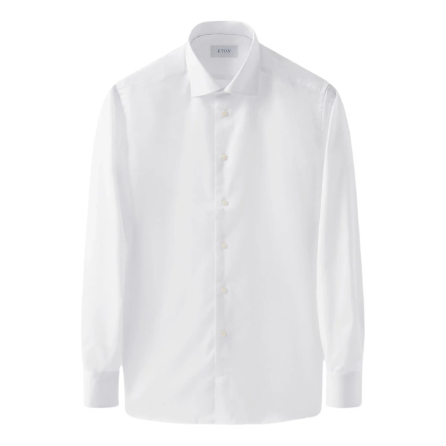 Eton Solid signature twill shirt lange mouw overhemden 100012342 100012342 large