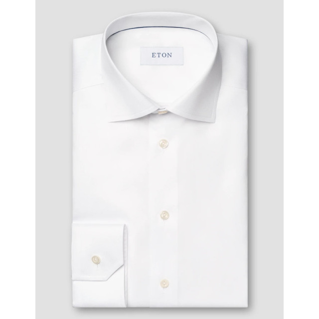 Eton Solid signature twill shirt lange mouw overhemden 100012342 100012342 large