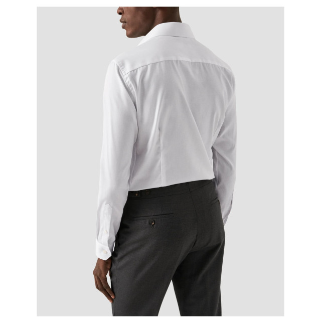 Eton Solid signature twill shirt lange mouw overhemden 100012342 100012342 large
