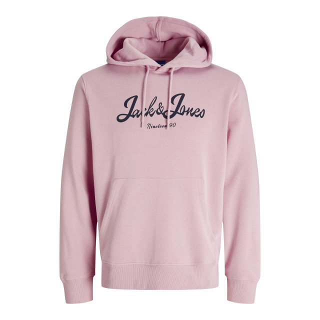 Jack & Jones Jor time sweat hood 12274784-PNK-M large