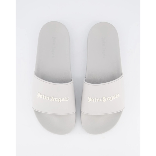 Palm Angels Heren essential logo slider grey PMIC010S24MAT001-0901 large