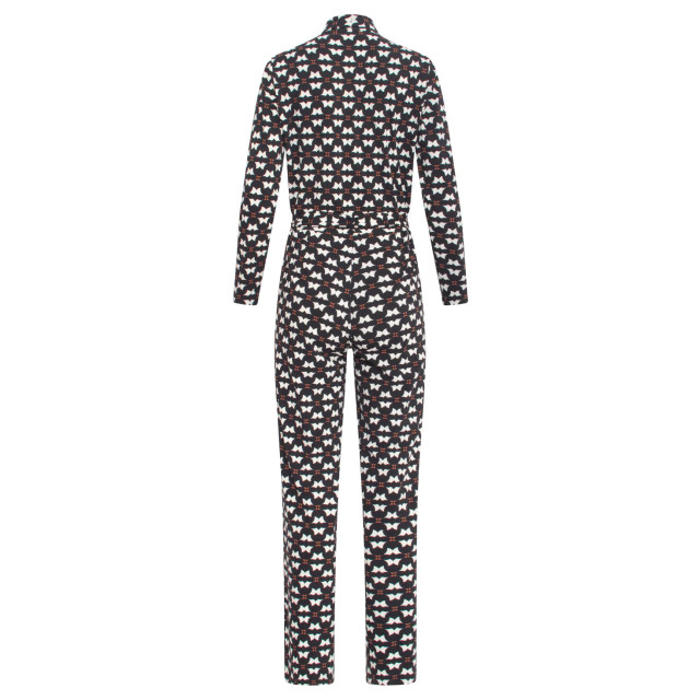 Smashed Lemon 24815 grafisch geprinte travel kwaliteit jumpsuit 24815-999-720 large