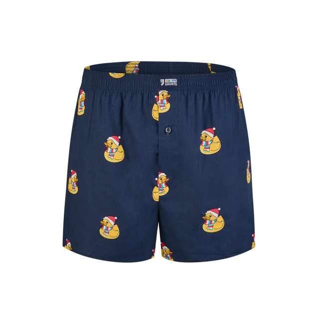 Happy Shorts Heren wijde boxershorts kerst print duck HS-1069 large
