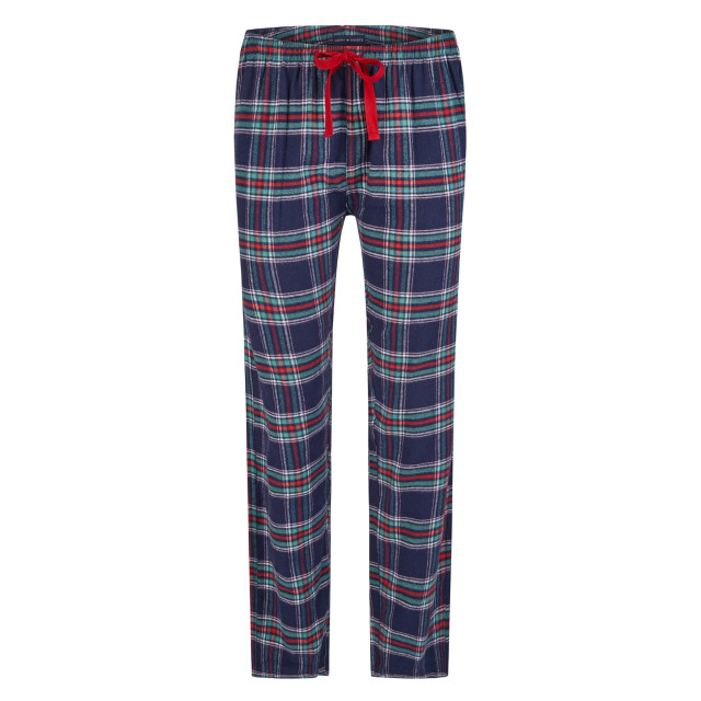 Happy Shorts Dames kerst pyjama set shirt + broek giftbox flanel geruit HS-1053 large