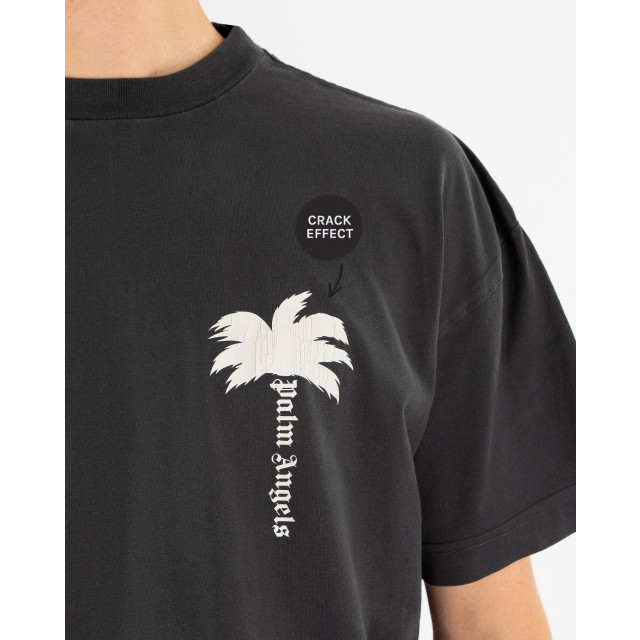 Palm Angels Heren the palm t-shirt PMAA072S24JER006-703 large