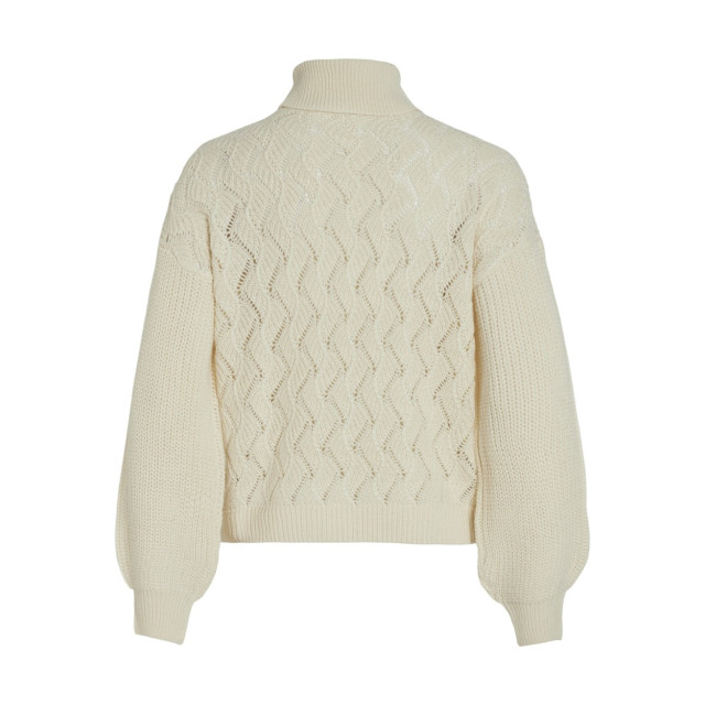 Vila Virandi ls roll neck knit ecru 4219.03.0040 large Vila Virandi ls roll neck knit ecru 4219.03.0040 large