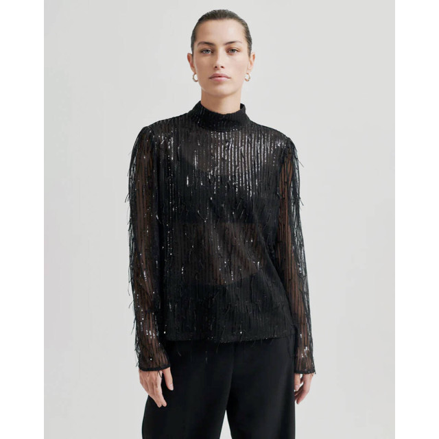 Second Female Blouse lange mouw 59207 tassel Second Female Top lange mouw 59207 TASSEL large