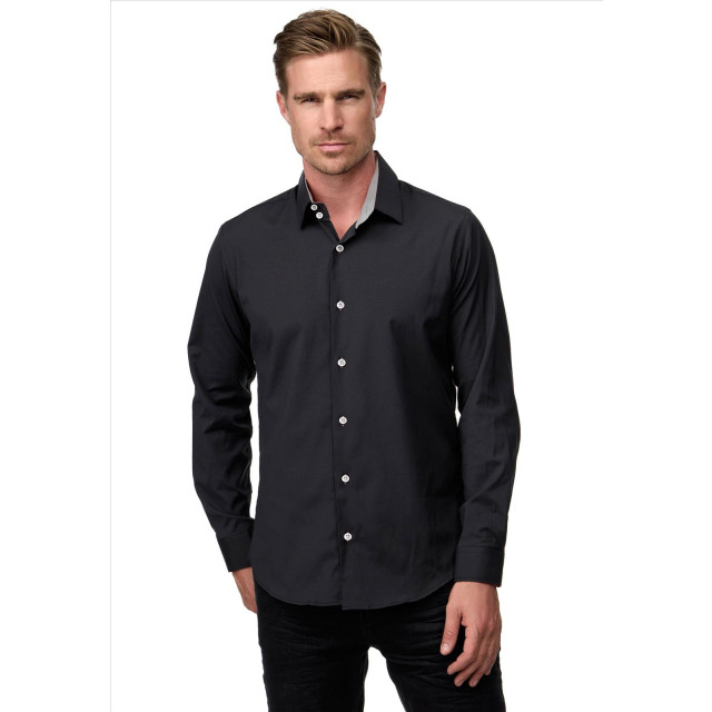 Rusty Neal heren overhemd grijs r-44 30158-R-44 large