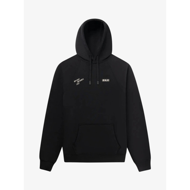 BALR. Heren hoodie the club box fit B1261-1130-JET-BLACK large
