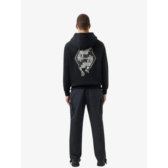 BALR. Heren hoodie the club box fit B1261-1130-JET-BLACK large