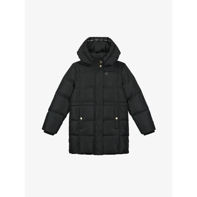 Nik & Nik Meisjes winterjas alisa puffer zwart G-4-053-2405-9000 large