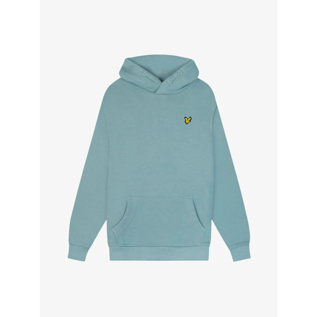 Lyle and Scott Jongens hoodie blue smoke MLB2001V-X304-BLUE-SMOKE large