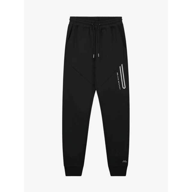 Black Bananas Heren joggingbroek initial glow sweatpants zwart 1-224-4-25-000000 large