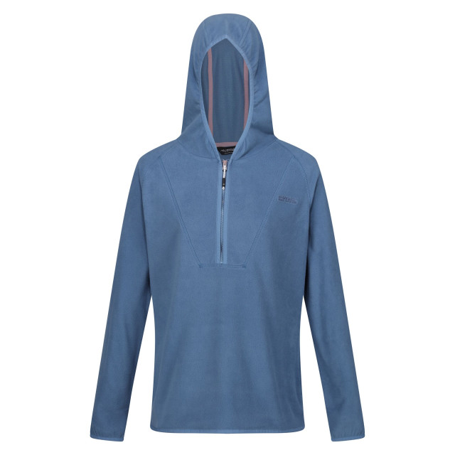 Regatta Dames warriewood microfleece half zip hoodie UTRG9718_coronetblue large