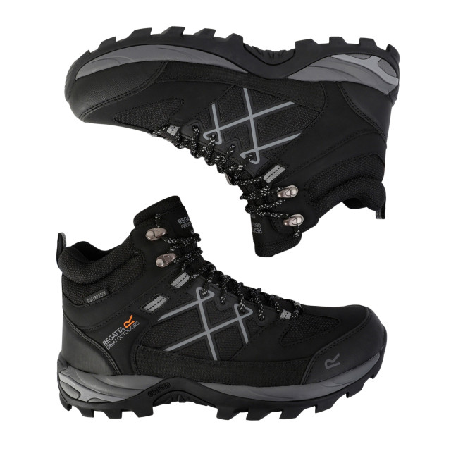 Regatta Heren samaris iii wandelschoenen UTRG9713_blackgraphiteblack large
