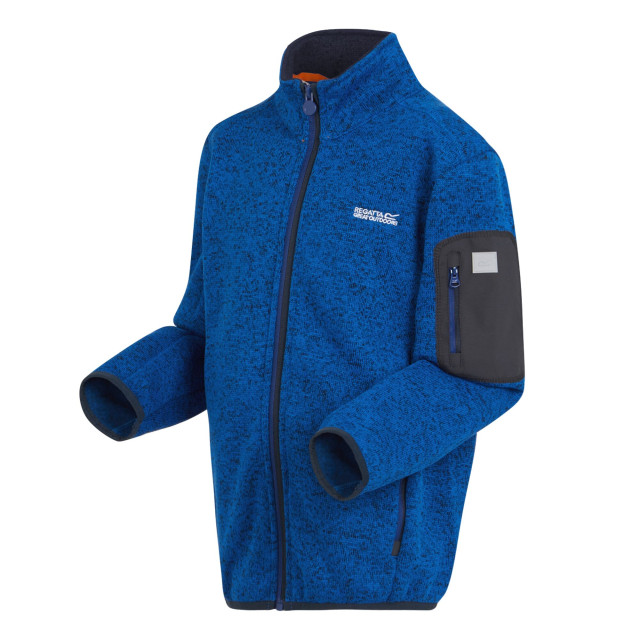 Regatta Kinder/kinder newhill fleece jas UTRG8902_oxfordbluenewroyal large