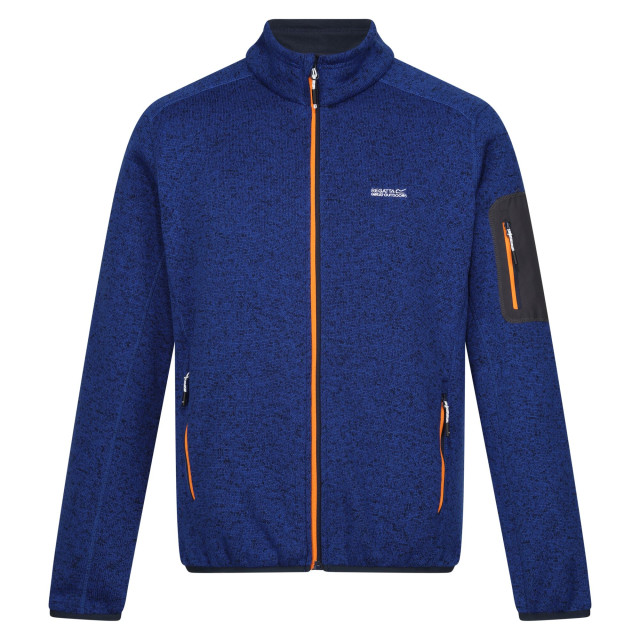 Regatta Heren newhill marl full zip fleecejack UTRG8770_newroyalpersimmon large