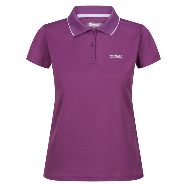 Regatta Dames maverick v polo shirt UTRG4979_sunsetpurple large
