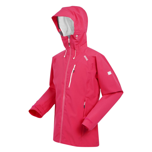 Regatta Dames birchdale waterdichte shell jas UTRG3330_pinkpotionwhite large