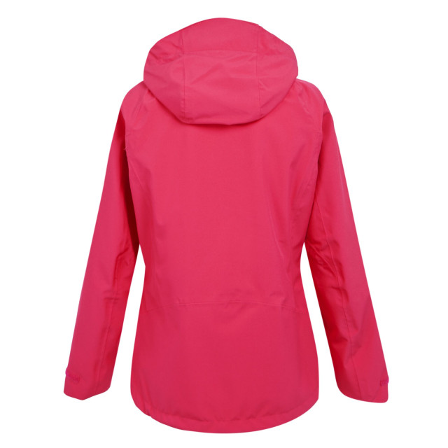 Regatta Dames birchdale waterdichte shell jas UTRG3330_pinkpotionwhite large
