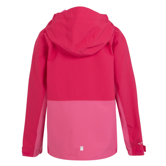 Regatta Kinder/kids highton v full zip hoodie UTRG10843_pinkpotionflamingopink large