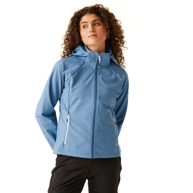 Regatta Dames bourda zachte shell jas UTRG10790_coronetbluewhite large Regatta Dames bourda zachte shell jas UTRG10790_coronetbluewhite large