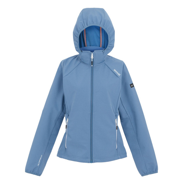 Regatta Dames bourda zachte shell jas UTRG10790_coronetbluewhite large Regatta Dames bourda zachte shell jas UTRG10790_coronetbluewhite large