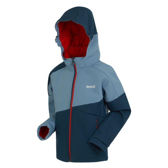 Regatta Soft shell jas kinderen/kinderen vii UTRG10798_coronetbluemoonlightdenim large Regatta Soft shell jas kinderen/kinderen vii UTRG10798_coronetbluemoonlightdenim large