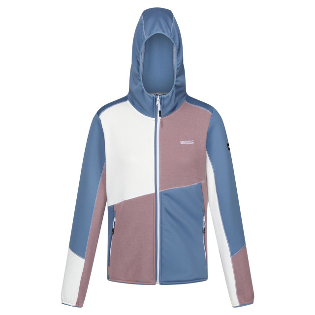 Regatta Dames walbury vii marl full zip fleecejack UTRG10821_coronetblueheather large