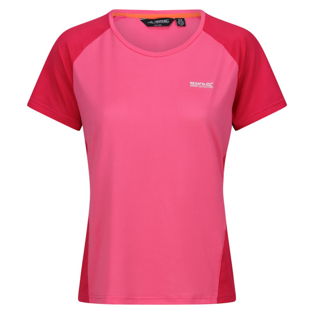 Regatta Dames emera t-shirt UTRG10729_flamingopinkpinkpotion large
