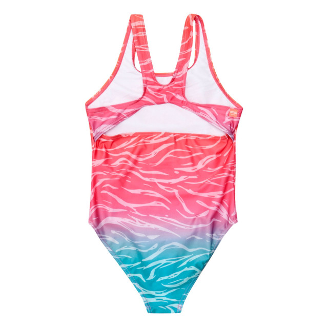 Regatta Meisjes katrisse ombre one piece zwempak UTRG10783_satsuma large