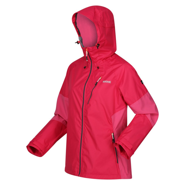 Regatta Dames highton v stretch waterdichte jas UTRG10606_pinkpotionflamingopink large
