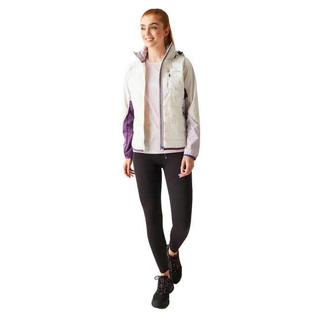 Regatta Dames andreson pro hybride jas UTRG10623_whitesunsetpurple large Regatta Dames andreson pro hybride jas UTRG10623_whitesunsetpurple large