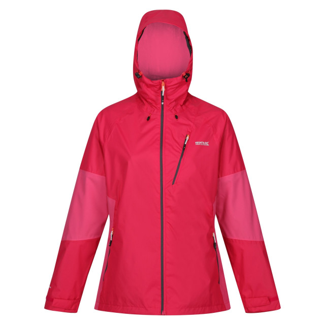 Regatta Dames highton v stretch waterdichte jas UTRG10606_pinkpotionflamingopink large