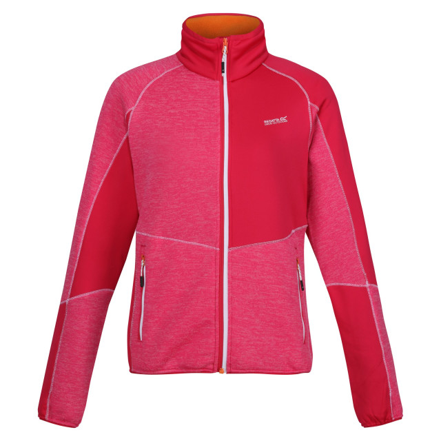 Regatta Dames lindalla vii marl full zip fleecejack UTRG10404_flamingopinkpinkpotion large Regatta Dames lindalla vii marl full zip fleecejack UTRG10404_flamingopinkpinkpotion large